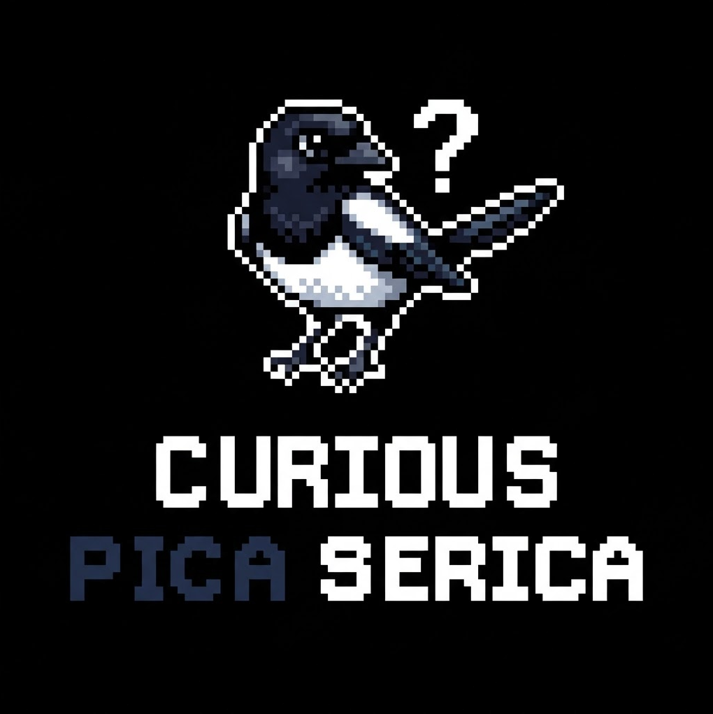 Curious Pica Serica logo
